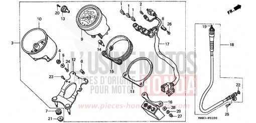 COMPTEUR VT1100C2X de 1999